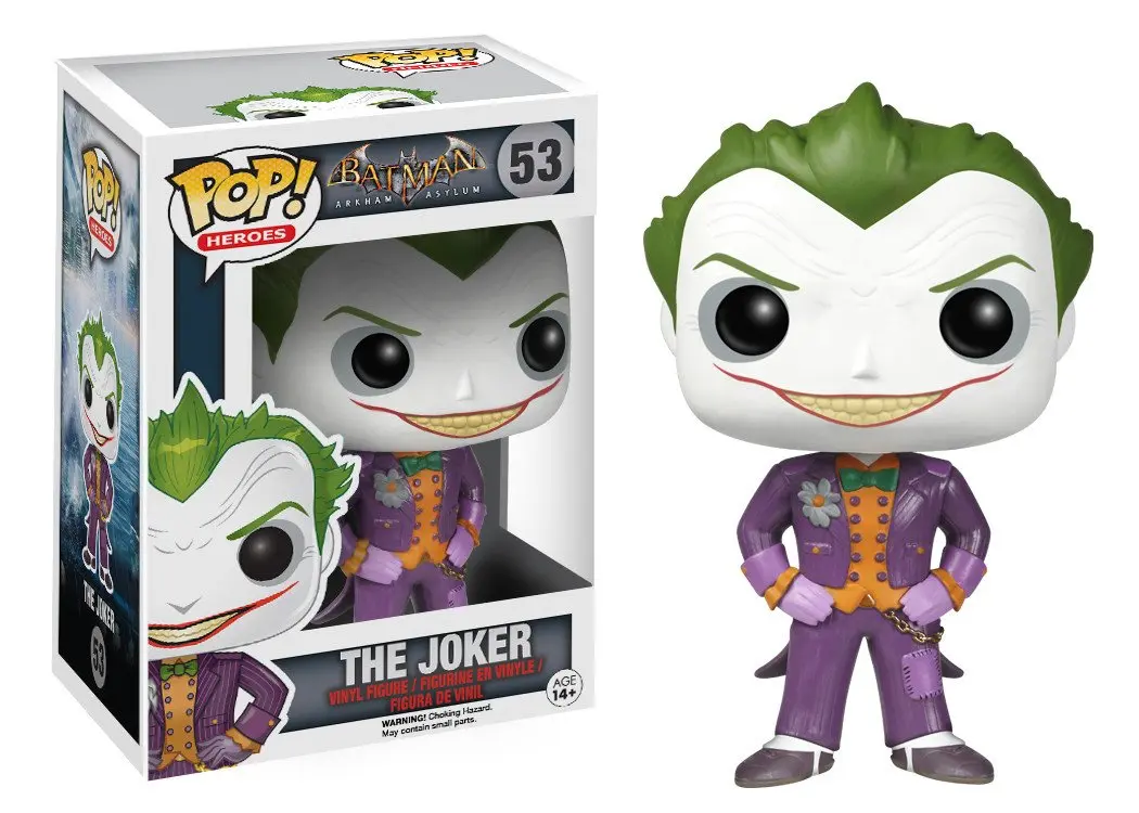  Фигурка Funko POP! Vinyl: DC: Arkham Asylum: Joker 4339 от магазина Игры Шелдона