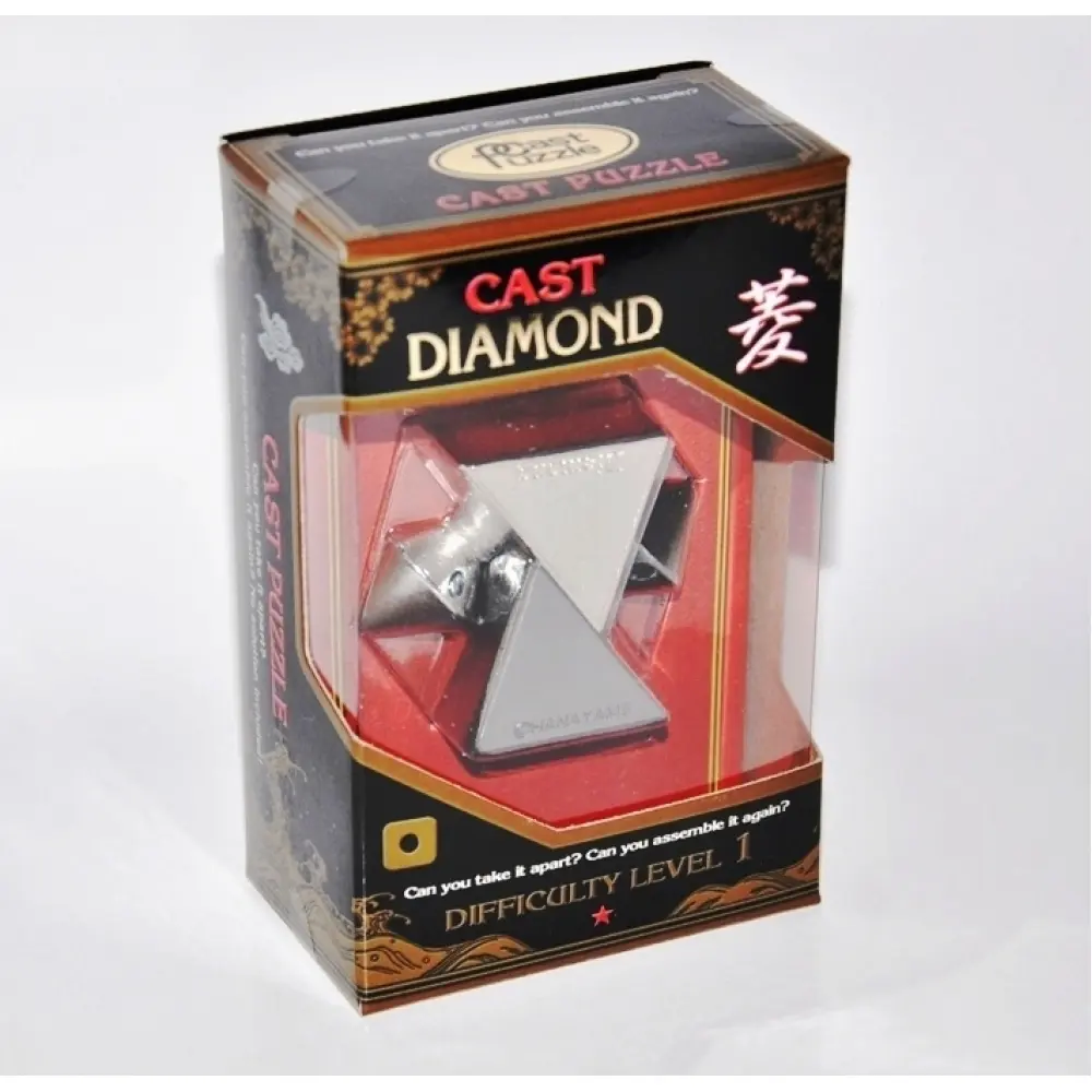  Головоломка Алмаз*/ Cast Puzzle Diamond* от магазина Игры Шелдона