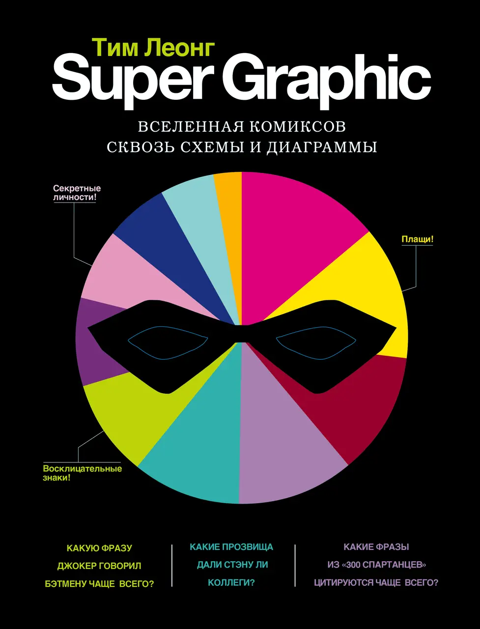  Super Graphic. Вселенная комиксов сквозь схемы и диаграммы от магазина Игры Шелдона