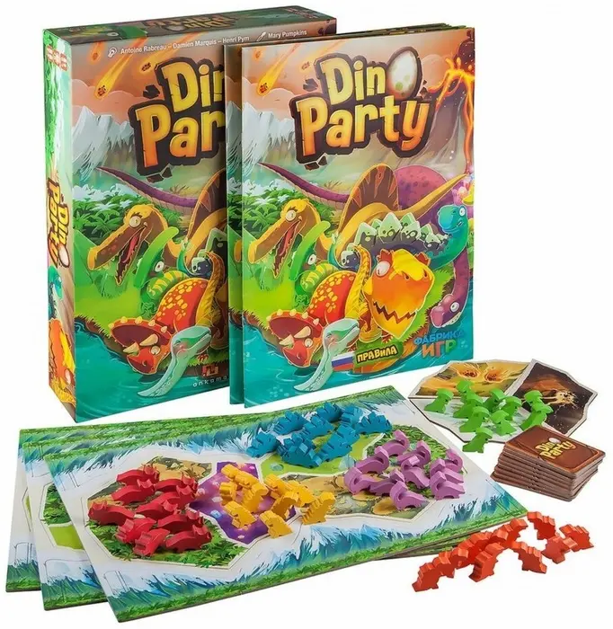  Дино Туса (Dino Party) от магазина Игры Шелдона