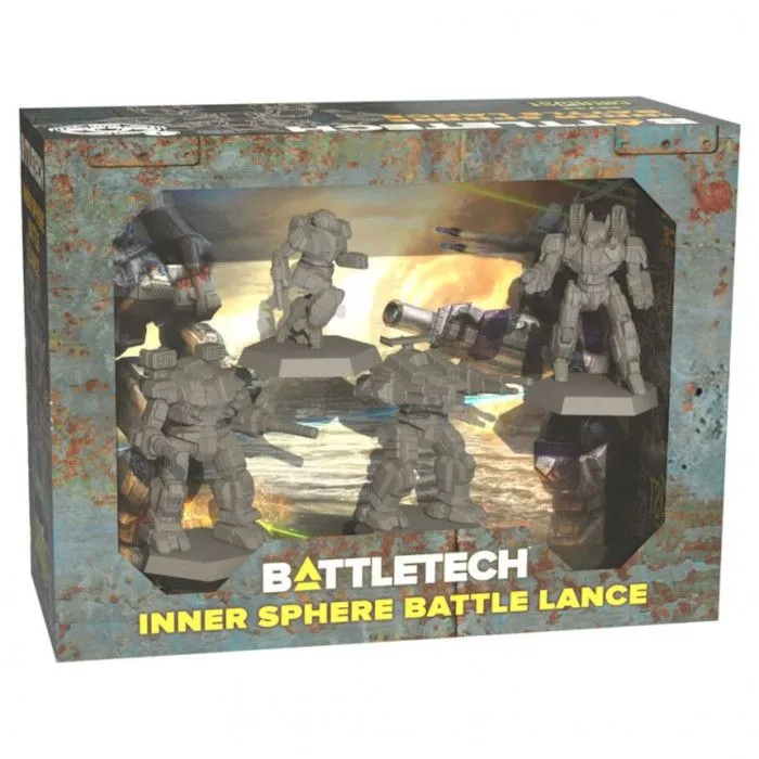  Battletech: Inner Sphere Battle Lance (набор миниатюр) от магазина Игры Шелдона