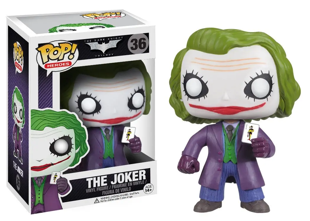  Фигурка Funko POP! Vinyl: DC: Dark Knight Joker 3372 от магазина Игры Шелдона