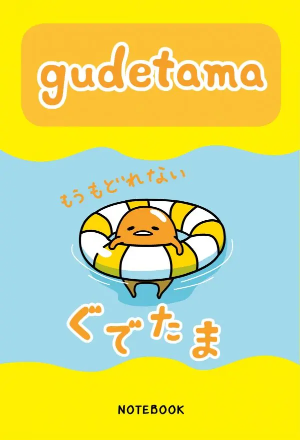  Gudetama. Блокнот с грустным желтком (голубой) от магазина Игры Шелдона