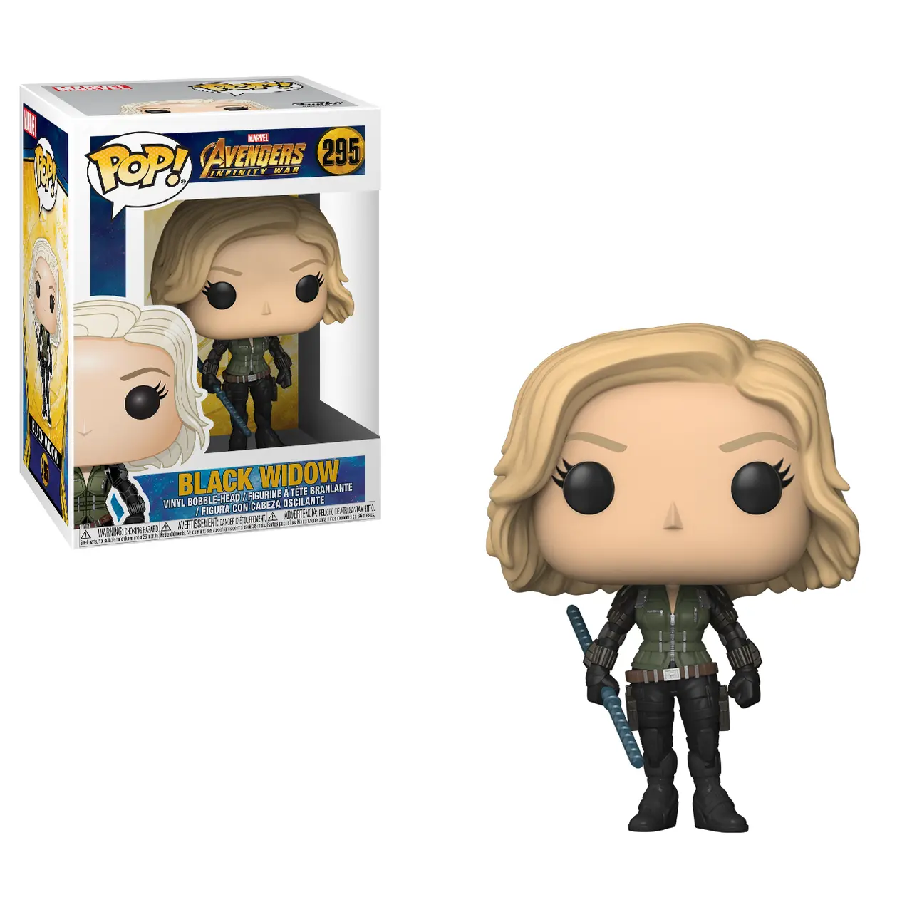  Фигурка Funko POP! Bobble: Marvel: Avengers Infinity War: Black Widow от магазина Игры Шелдона