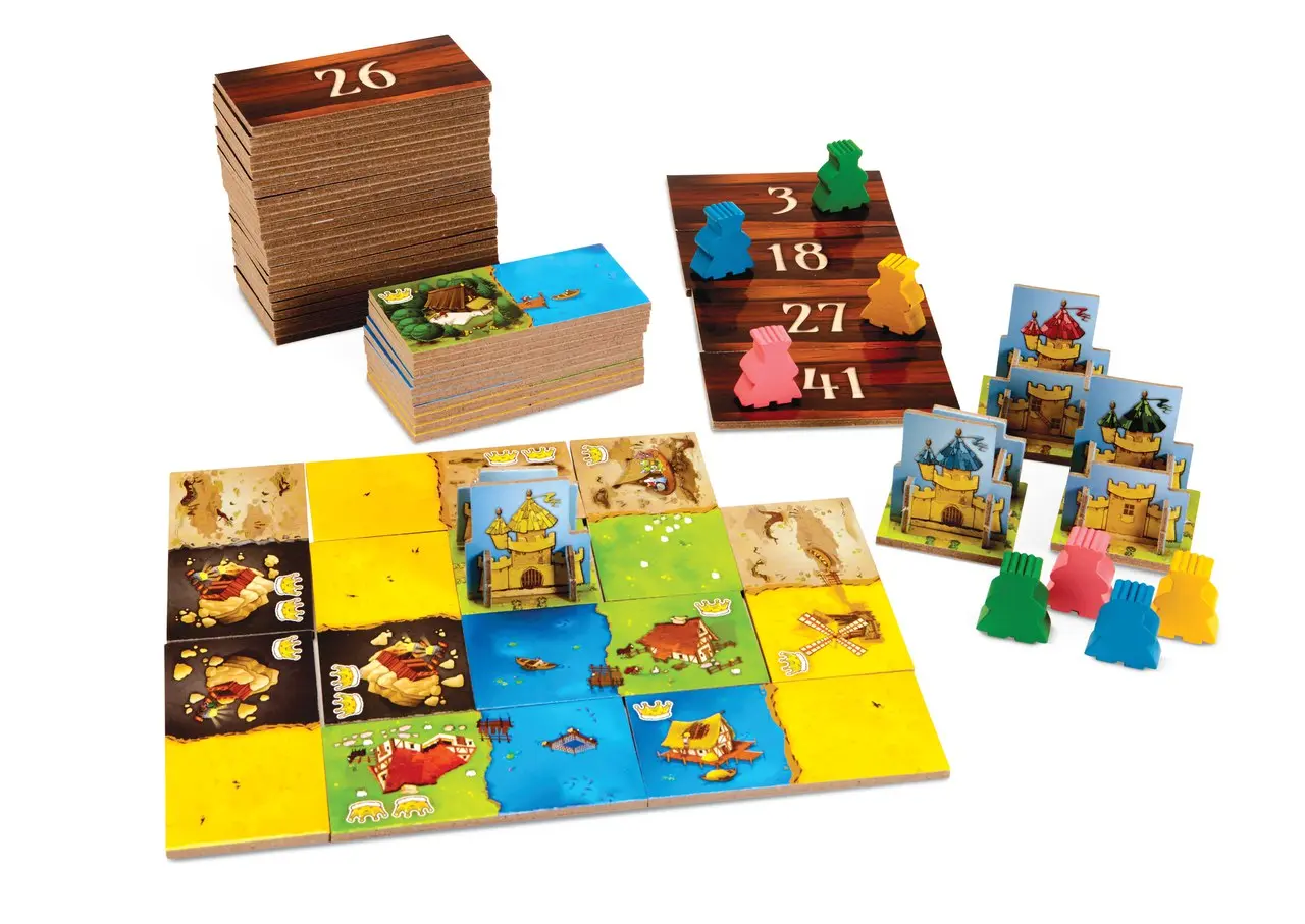  Лоскутное королевство (Kingdomino) от магазина Игры Шелдона