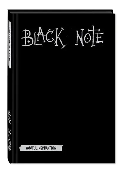  Black Note. Альбом для рисования на черной бумаге от магазина Игры Шелдона