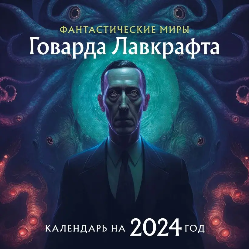  Календарь 2024. Фантастические миры Говарда Лавкрафта от магазина Игры Шелдона