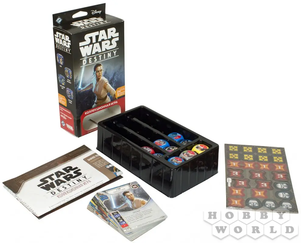  Star Wars: Destiny. Стартовый набор "Рей" от магазина Игры Шелдона